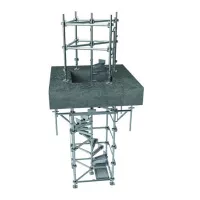 Treppe zur Bodenplatte